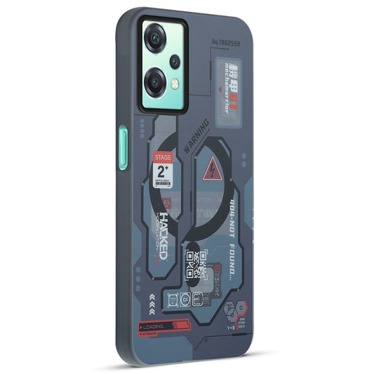 Mechanical Circuit Print Hard Back Cover For OnePlus Nord CE 2 Lite 5G