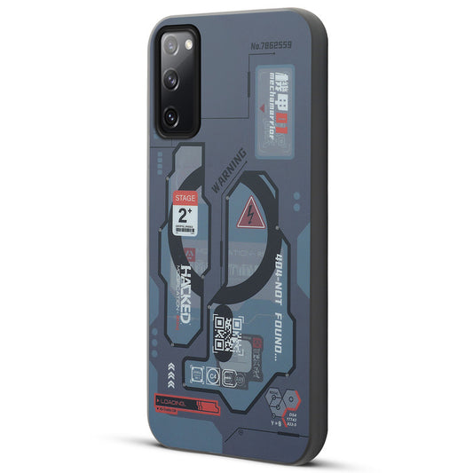 Mechanical Circuit Print Hard Back Cover For Samsung S20 FE 5G
