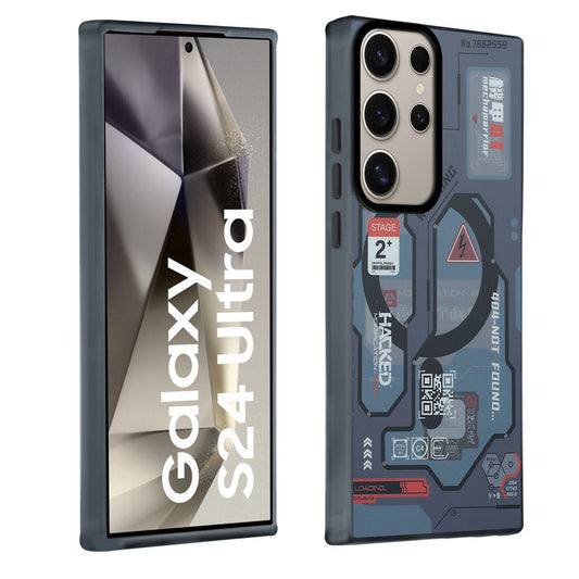 Circuit Printed Hard Back Cover Case For Samsung S24 Ultra 5G