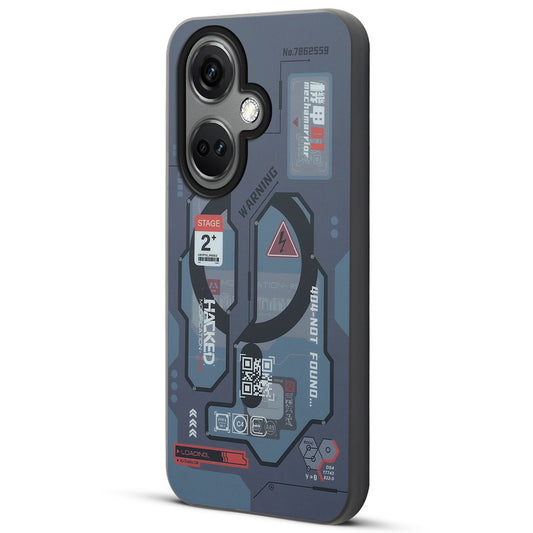Mechanical Circuit Print Hard Back Cover For OnePlus Nord CE 3 5G