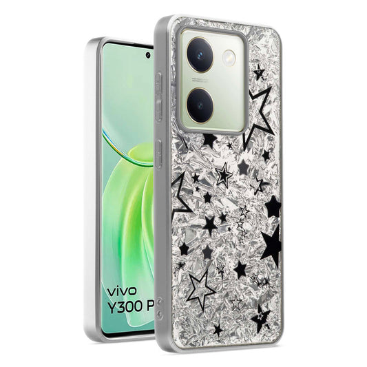 Shining Glossy Gradient Glitter Phone Back Cover Case for Vivo Y300 Plus 5G