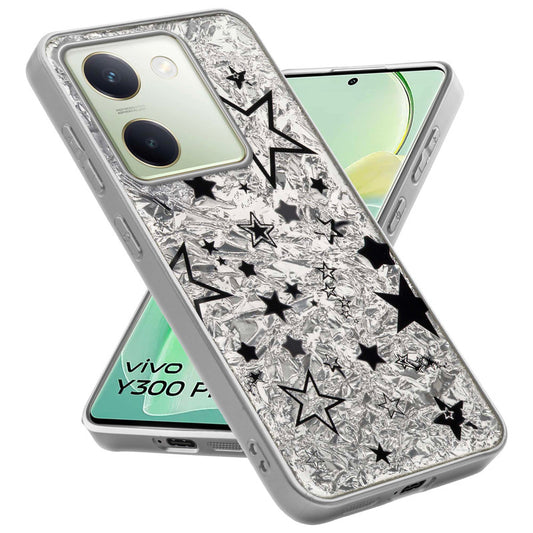 Shining Glossy Gradient Glitter Phone Back Cover Case for Vivo Y300 Plus 5G