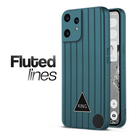 Glossy Matte Line Texture Back Cover for CMF Nothing Phone 2 Pro