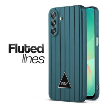 Glossy Matte Line Texture Back Cover for Samsung A26 5G