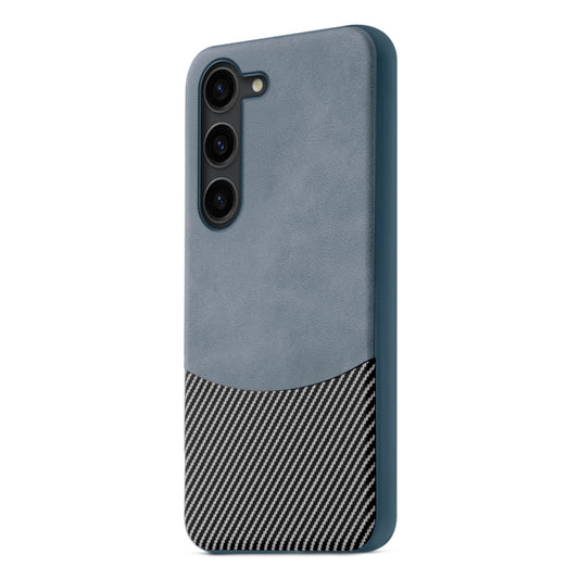Modern Hybrid PU Leather With Checks Design Back Case For Samsung S Series with Sophisticated Style