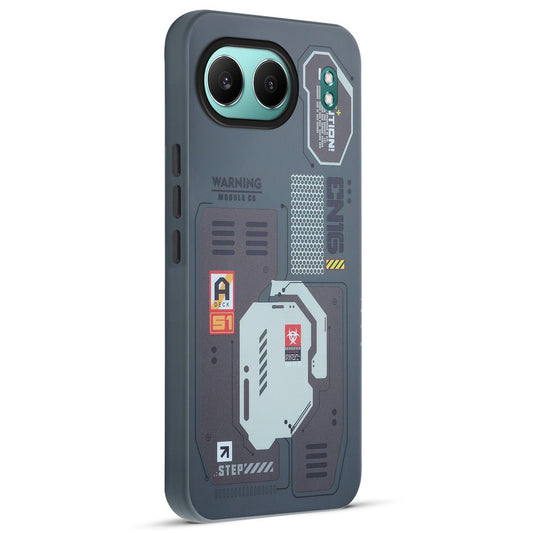 Mechanical Circuit Print Hard Back Cover For OnePlus Nord 4 5G