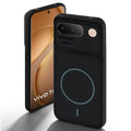 Stone Black - Blue Ring back cover for Vivo T5 5G with camera cut protection and ring design on back side.
