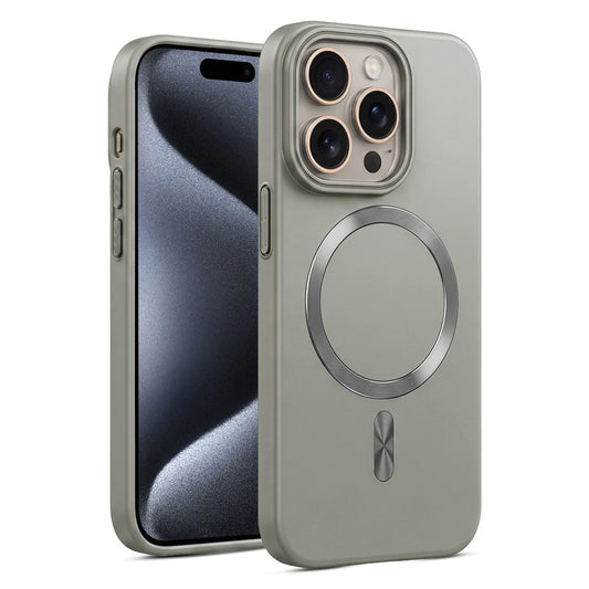Hard Back Magnetic Case for Apple iPhone 15 Pro Max with Wireless Charging Support