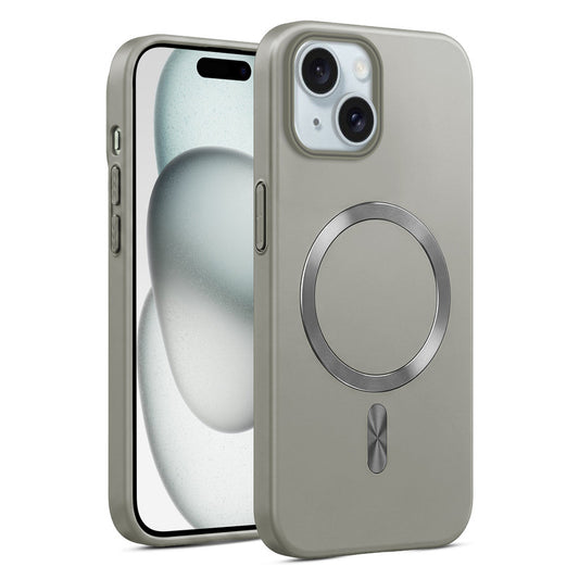 Hard Back Magnetic Case for Apple iPhone 15 with Wireless Charging Support