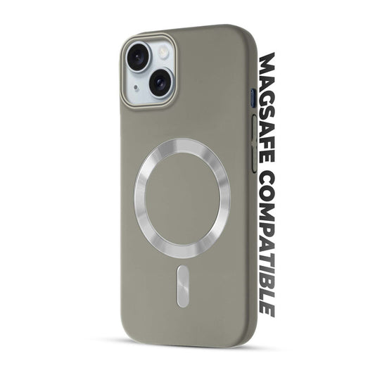 Hard Back Magnetic Case for Apple iPhone 15 with Wireless Charging Support