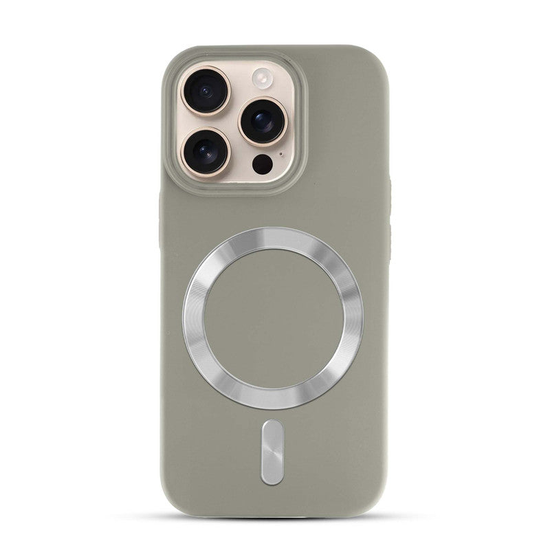Hard Back Magnetic Case for Apple iPhone 15 Pro Max with Wireless Charging Support