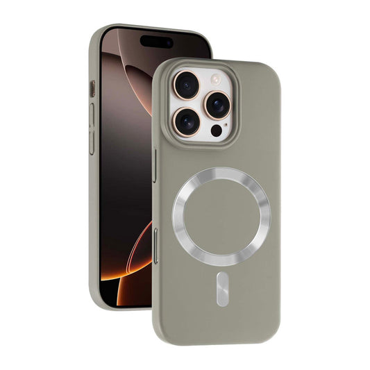 Hard Back MagSafe Case for Apple iphone 16 Pro Max, Durable Design & Shiny MagSafe Ring