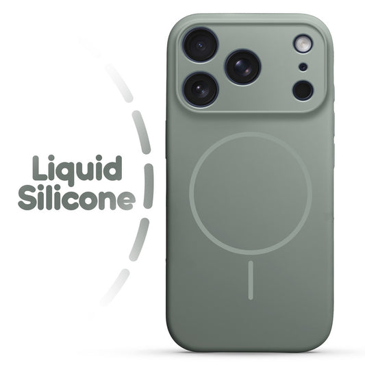 Cloud Feel Silicone Case for Apple iPhone 17 Pro With Camera Protection – Supports Wireless Charging