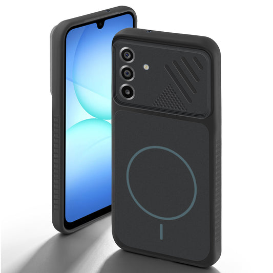Dual Tone Silicone Grip Back Cover with Camera Protection for Samsung A17 5G