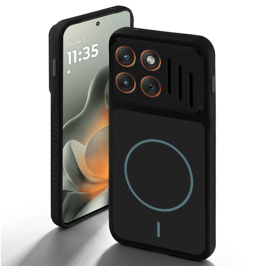 Dual Tone Silicone Grip Back Cover with Camera Protection for Motorola Moto Edge 70 5G