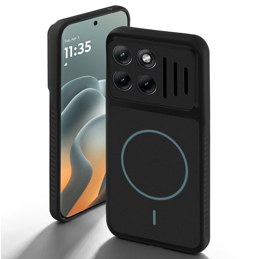 Dual Tone Silicone Grip Back Cover with Camera Protection for Motorola Moto Edge 70 Fusion 5G