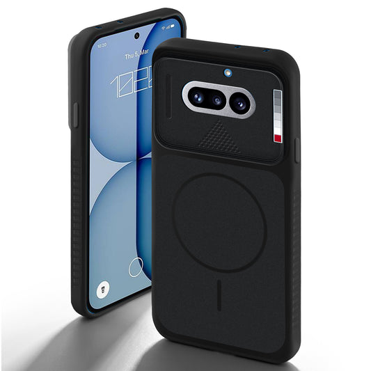 Dual Tone Silicone Grip Back Cover with Camera Protection for Nothing Phone 4A 5G