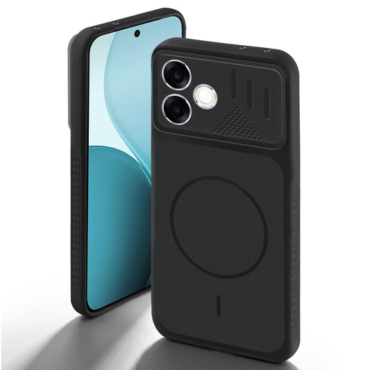 Dual Tone Silicone Grip Back Cover with Camera Protection for Oppo F33 Pro 5G