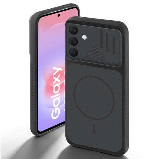 Dual Tone Silicone Grip Back Cover with Camera Protection for Samsung A37 5G