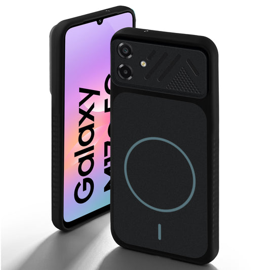 Dual Tone Silicone Grip Back Cover with Camera Protection for Samsung M17e 5G