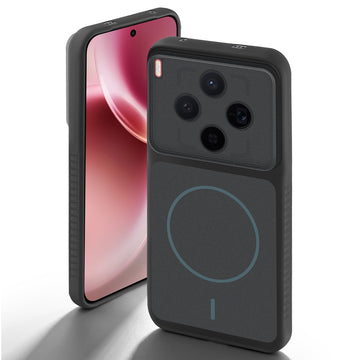 Dual Tone Silicone Grip Back Cover with Camera Protection for Vivo X300 5G