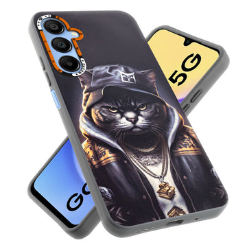 Dark Elegant Wild Creatures Printed Back Cases For Samsung A15 5G