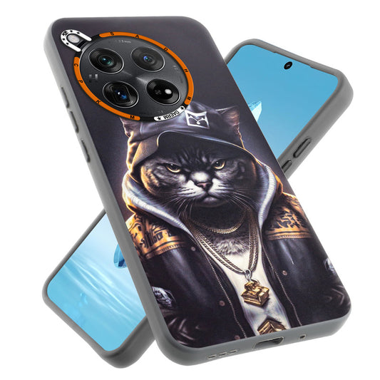 Dark Elegant Wild Creatures Printed Back Cases For OnePlus 12R 5g