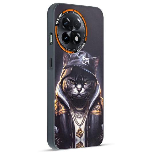 Dark Elegant Wild Creatures Printed Back Cases For OnePlus 11R 5G