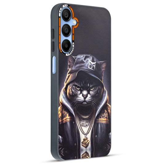 Dark Elegant Wild Creatures Printed Back Cases For Samsung A15 5G