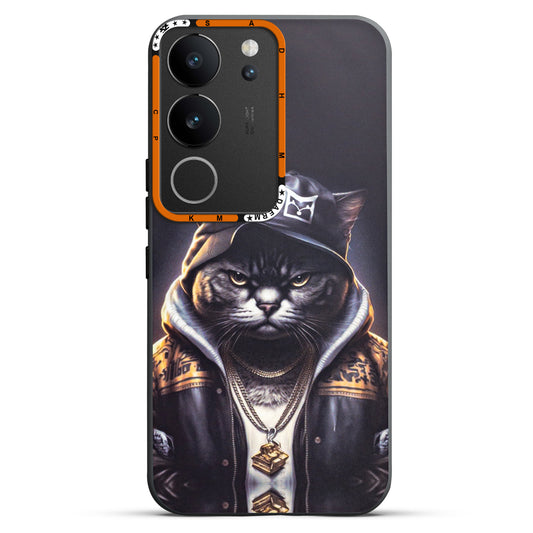 Dark Aesthetic Wild Animal Printed Back Cases For Vivo V29 5G