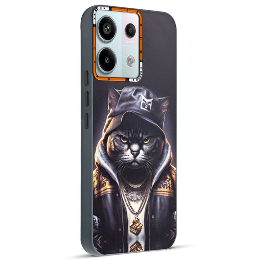 Dark Aesthetic Wild Animal Printed Back Cases For Redmi Note 13 Pro 5G