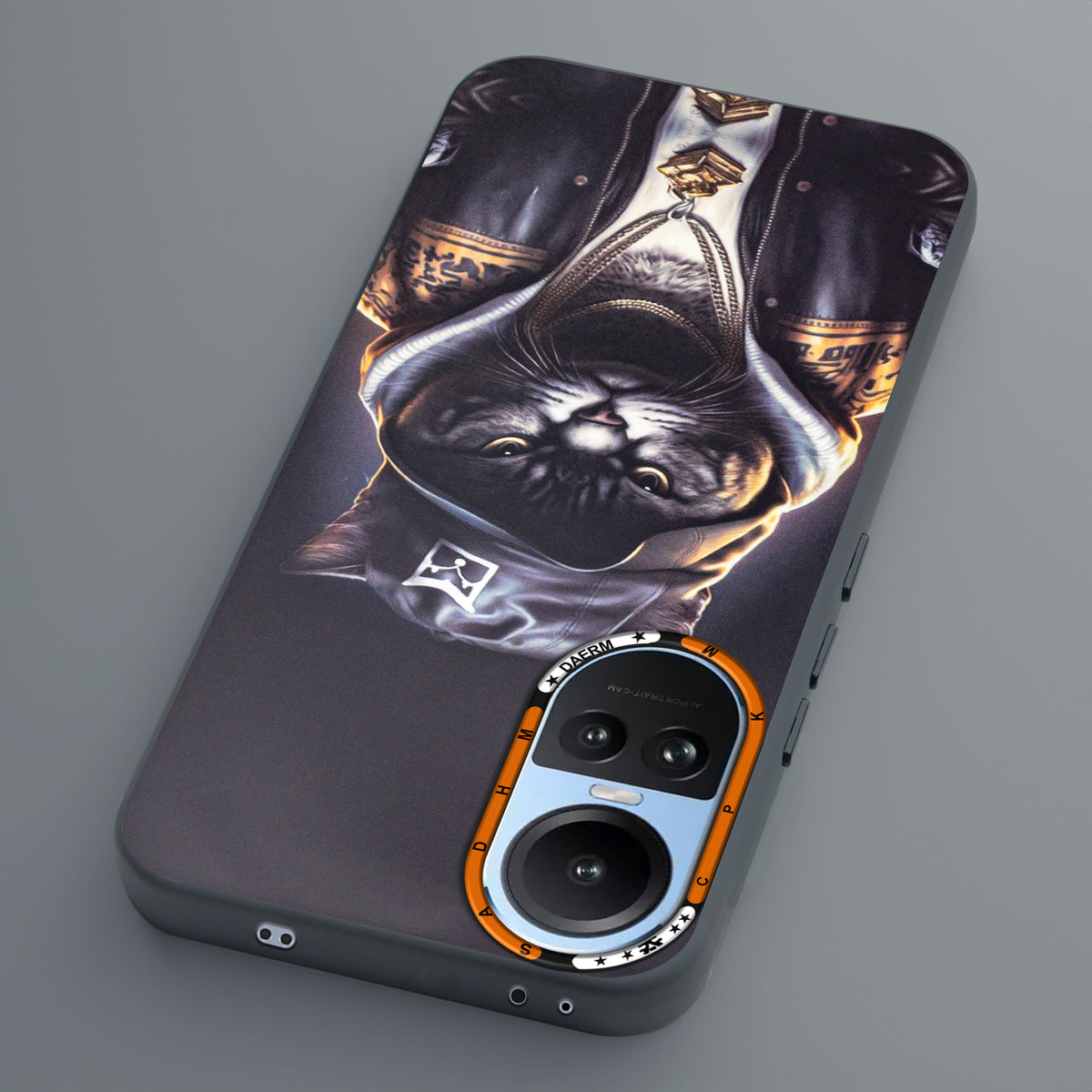 Dark Aesthetic Wild Animal Printed Back Cases For Oppo Reno 10 5G