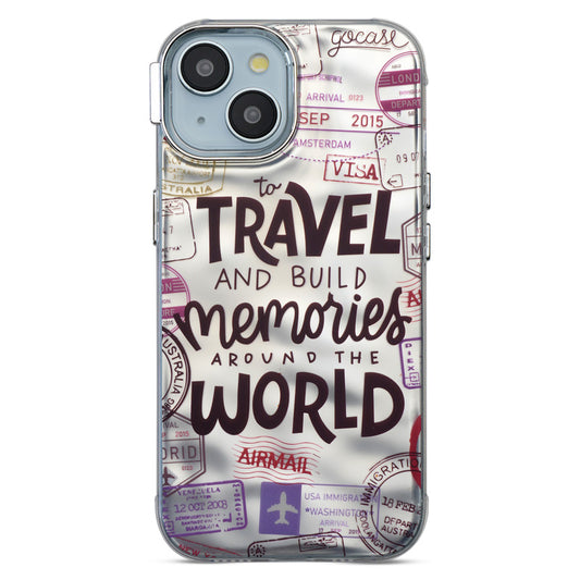 Wrinkle & Artistic Wave Printed Phone Case For Apple iPhone 14