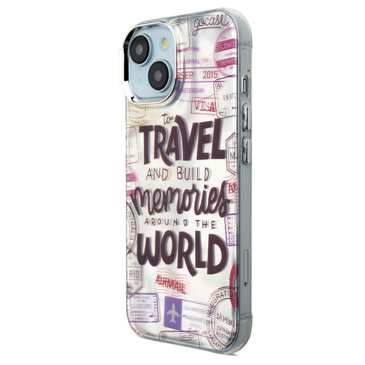 Wrinkle & Artistic Wave Printed Phone Case For Apple iPhone 14