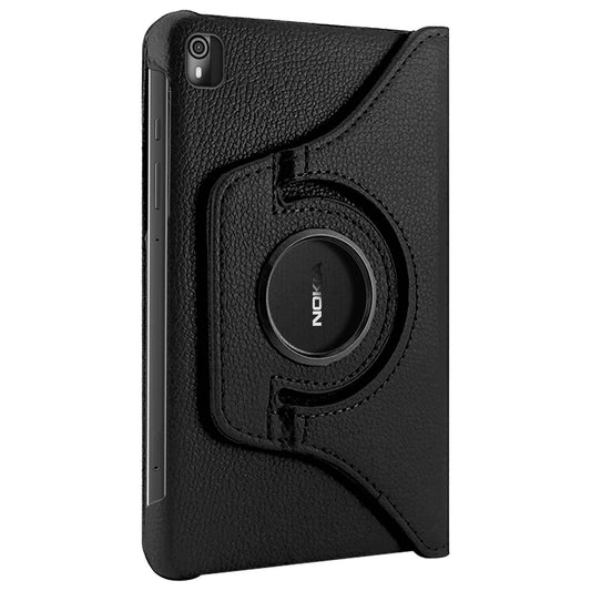 360 Degree Rotating PU Leather Tablet Flip Cover For Nokia T10