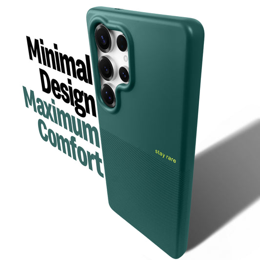 Premium Soft Silicone Back Cover for Samsung S25 Ultra 5G with Wireless Charging Support & Microfiber Interior