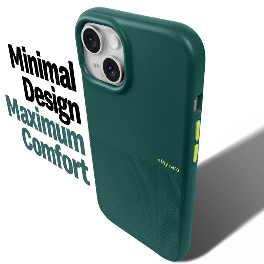 Premium Soft Silicone Back Cover for Apple iPhone 15 with Wireless Charging Support & Microfiber Interior