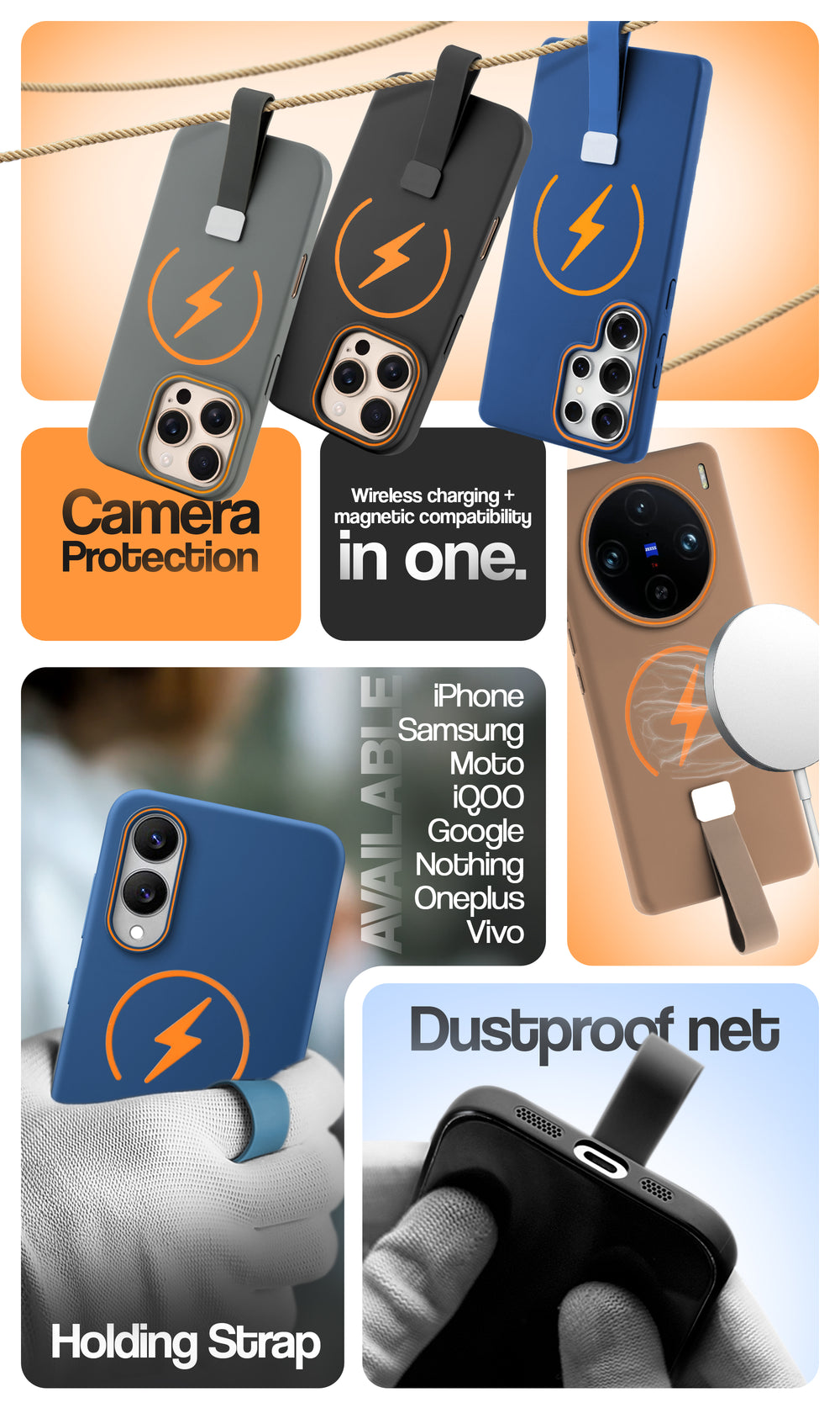 Compact Stylish Hard Case For Apple iPhone 15 Pro Max