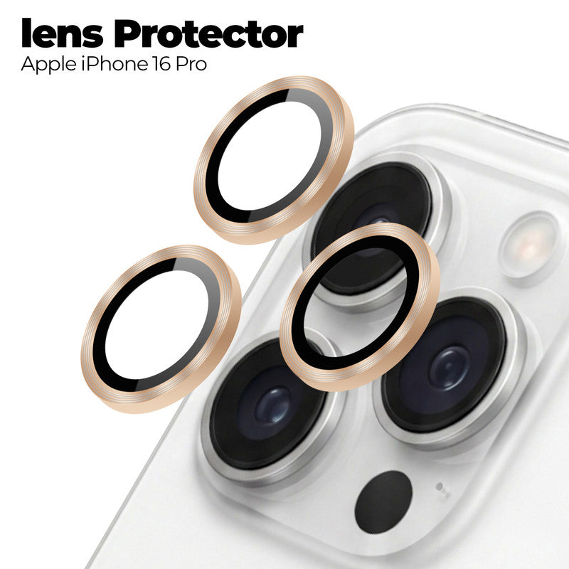 Camera Lens Protector For Apple iphone 16 Pro, HD Clear Lens Guard