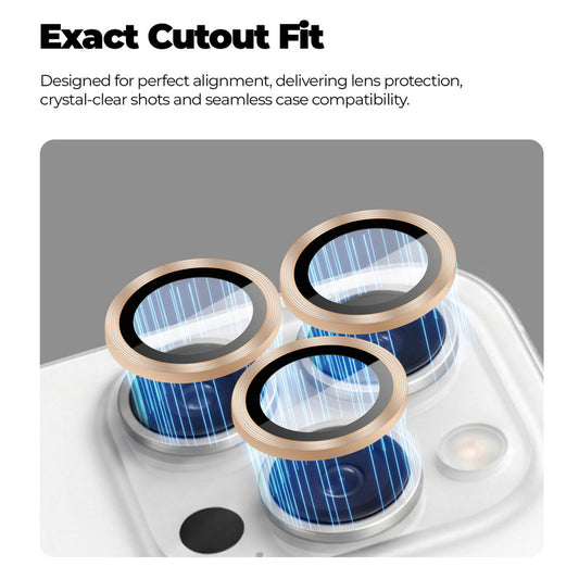 Camera Lens Protector For Apple iphone 16 Pro Max, HD Clear Lens Guard