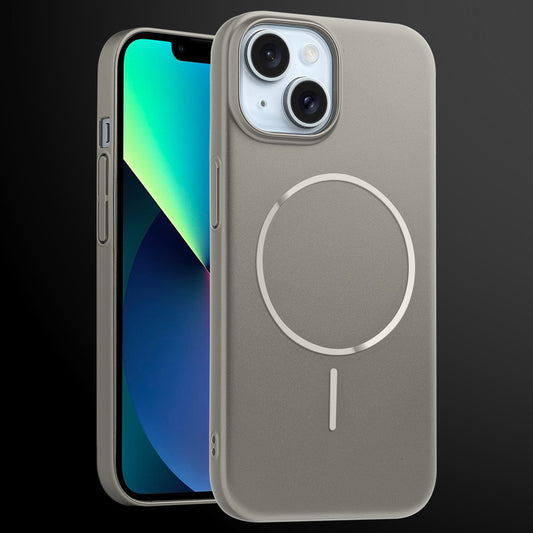 Slim Hard Shell Back Case for Apple iPhone 13 , Shiny Finish with Built in MagSafe Support