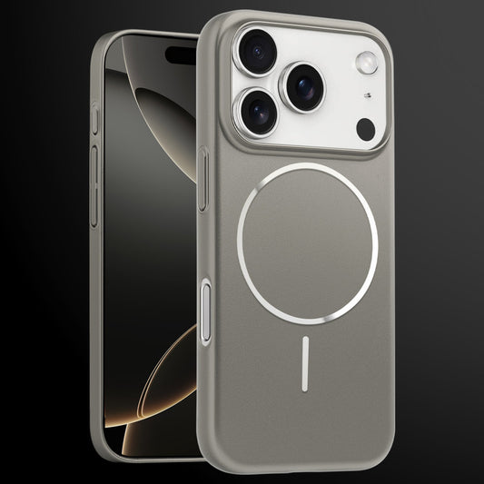 Slim Hard Shell Back Case for Apple iPhone 17 Pro , Shiny Finish with Built in MagSafe Support