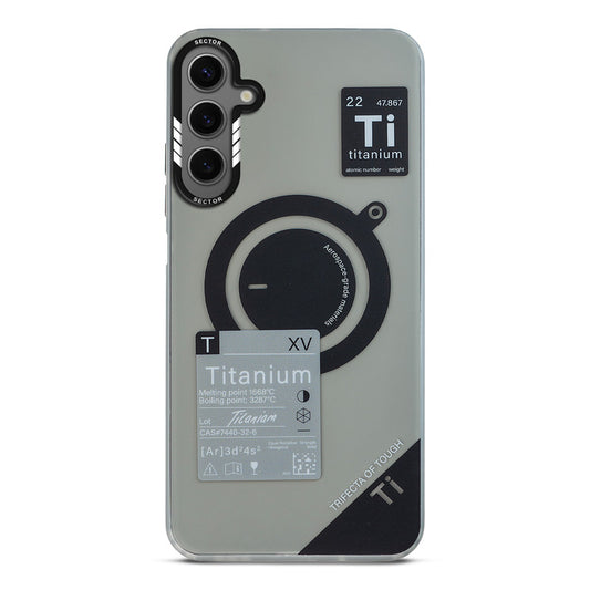 Mechanical Circuit Sector Print Hard Back Cover For Samsung A15 5G