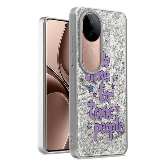 Shining Glossy Gradient Glitter Phone Back Cover Case for Vivo V40e 5G