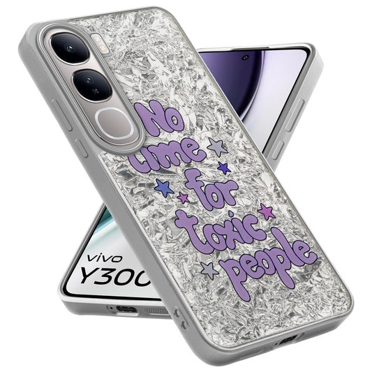 Shining Glossy Gradient Glitter Phone Back Cover Case for Vivo Y300 5G