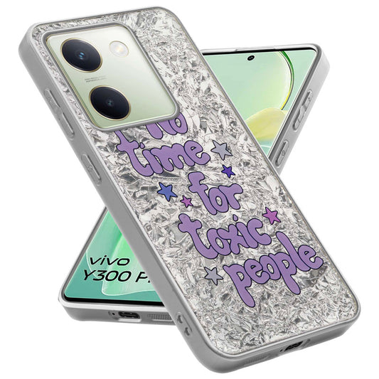 Shining Glossy Gradient Glitter Phone Back Cover Case for Vivo Y300 Plus 5G