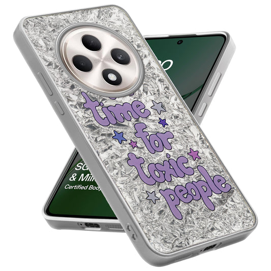 Shiny Foil Back Case for Oppo F27 5G