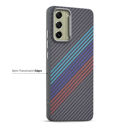 Elegant Hybrid Pattern Design Back Case For Samsung S21 FE 5G