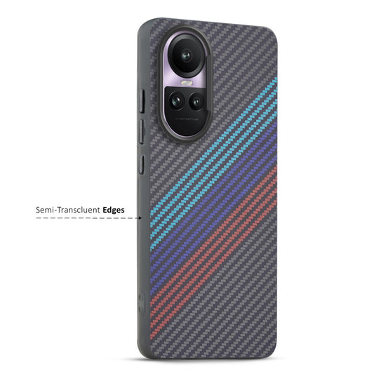Elegant Hybrid Pattern Design Back Case For Oppo Reno 10 Pro 5G