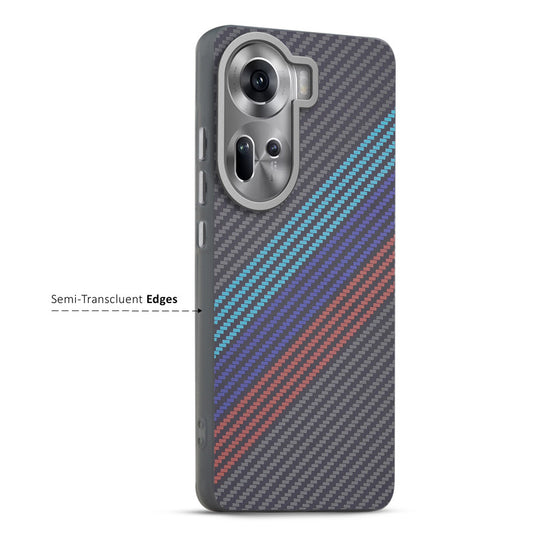 Elegant Hybrid Pattern Design Back Case For Oppo Reno 11 5G